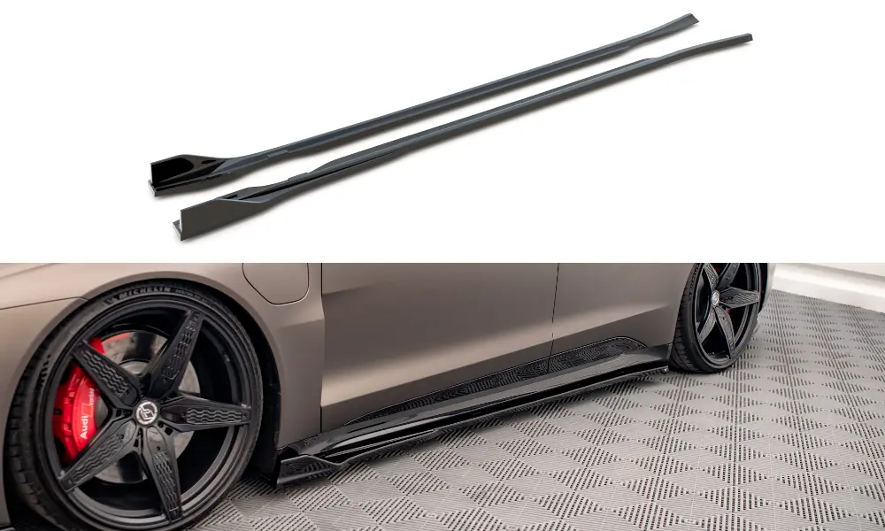 SIDESKJØRT V.2 Audi e-Tron GT 2020-> / Audi RS e-Tron GT 2021-> – bilde 3