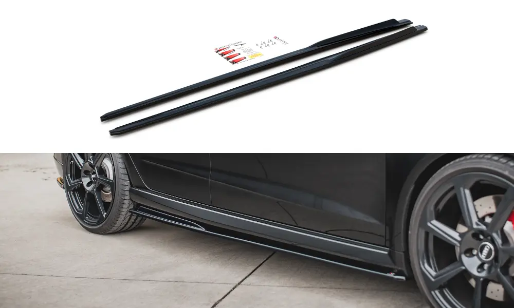 SIDESKJØRT V.2 AUDI RS3 8V Sportback 2017-2020 – bilde 6