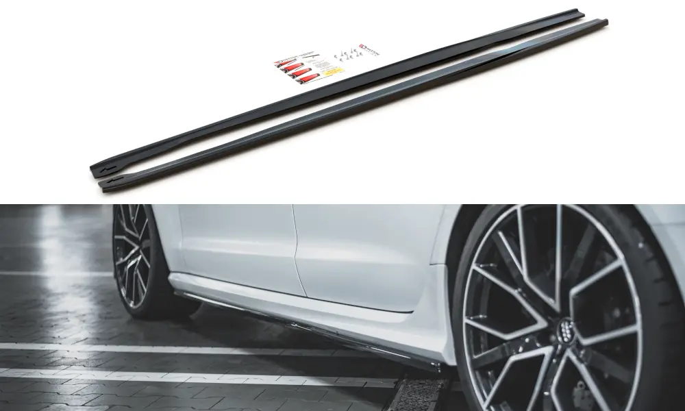 SIDESKJØRT V.2 Audi RS6 C7 2013-2018 – bilde 5