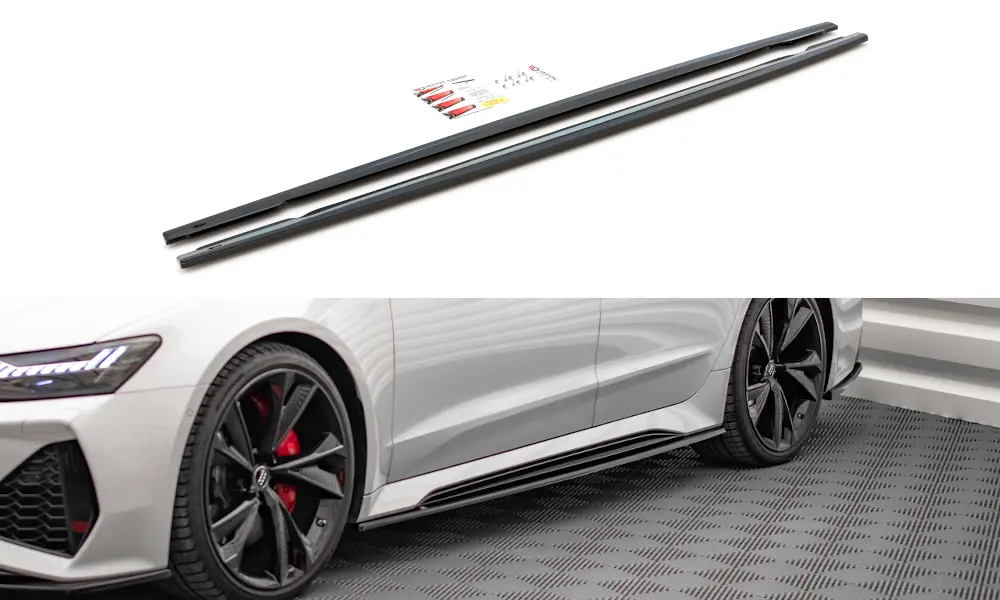 SIDESKJØRT V.2 AUDI RS6 C8 2019-> / Audi RS7 C8 2019-> – bilde 9