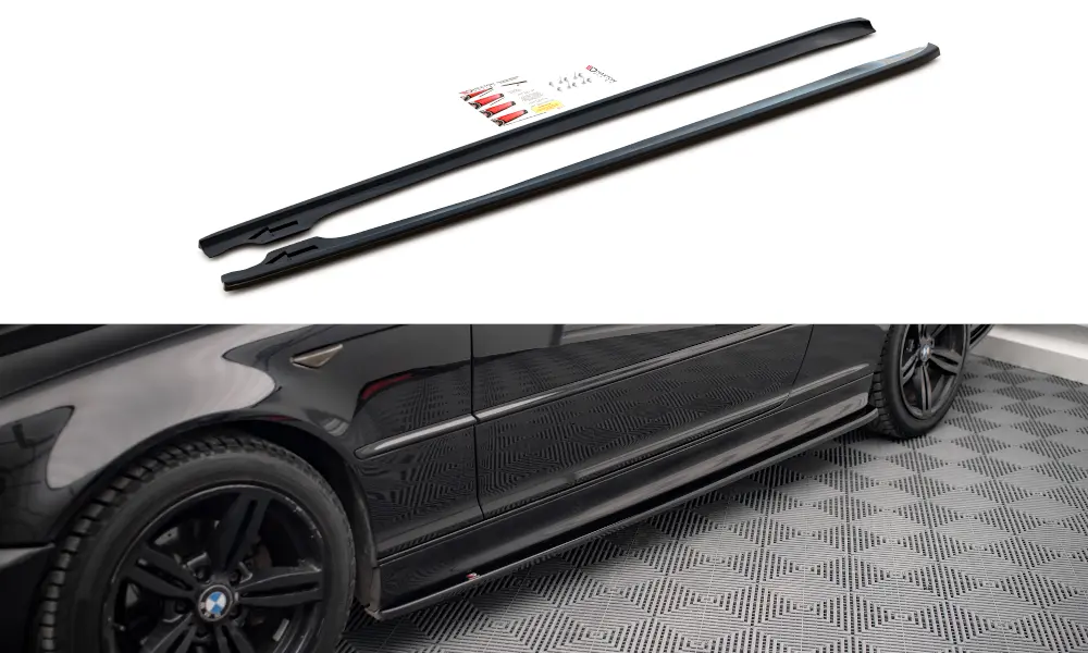 SIDESKJØRT V.2 BMW 3 (E46) coupe M-Pack 1999 - 2005 – bilde 3