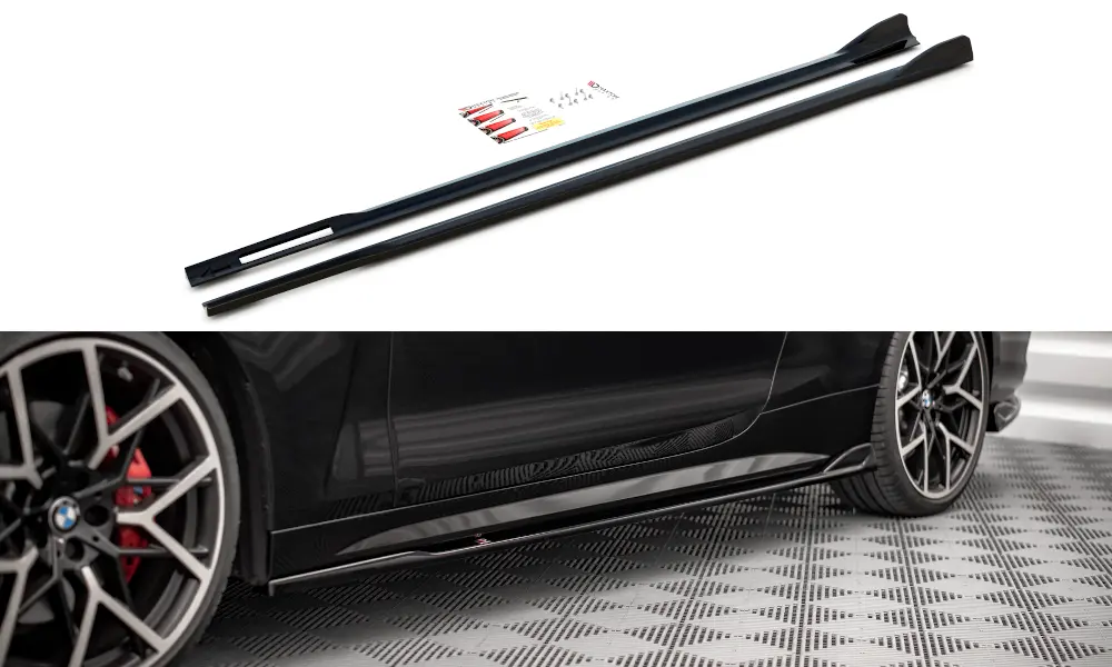 SIDESKJØRT V.2 BMW 4 (G22) M-PACK 2020-> – bilde 2