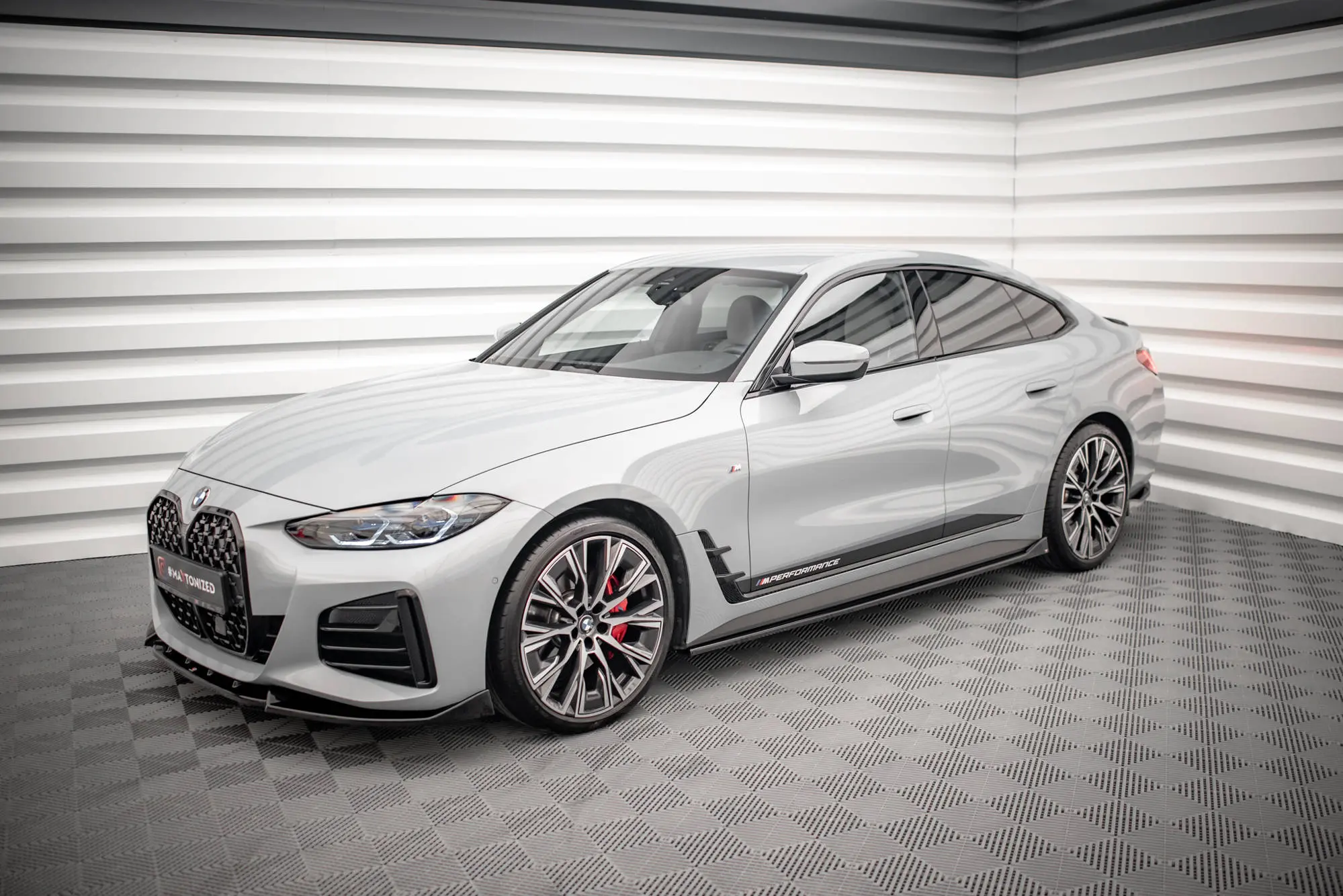 Sideskjørt V.2 BMW 4 M Pack (G22 / G23) 2020-> / BMW i4 (G26) 2021-> – bilde 3