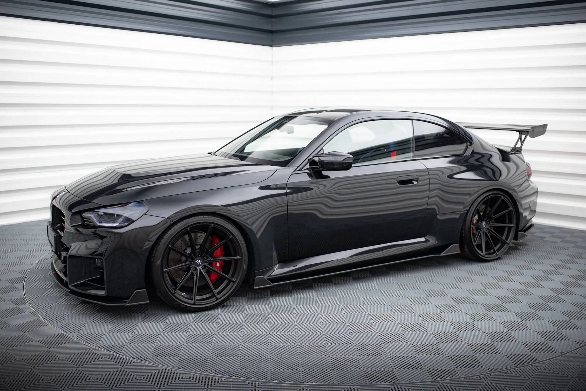 Sideskjørt V.2 BMW M2 Coupe (G87) 2023 - > | Street Pro Black Edition – bilde 3