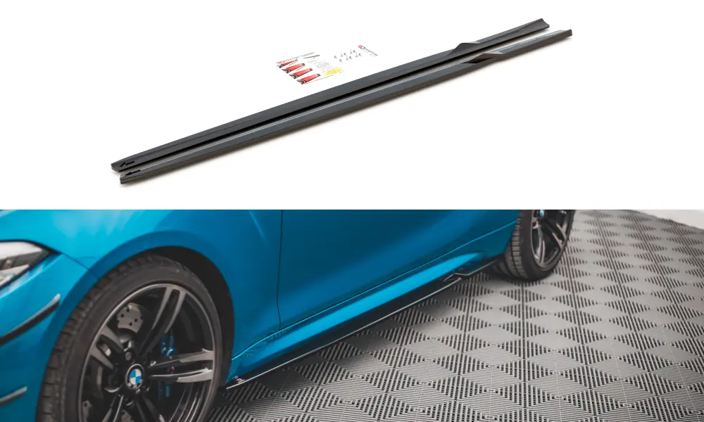 SIDESKJØRT V.2 BMW M2 (F87) 2015-2021 – bilde 2