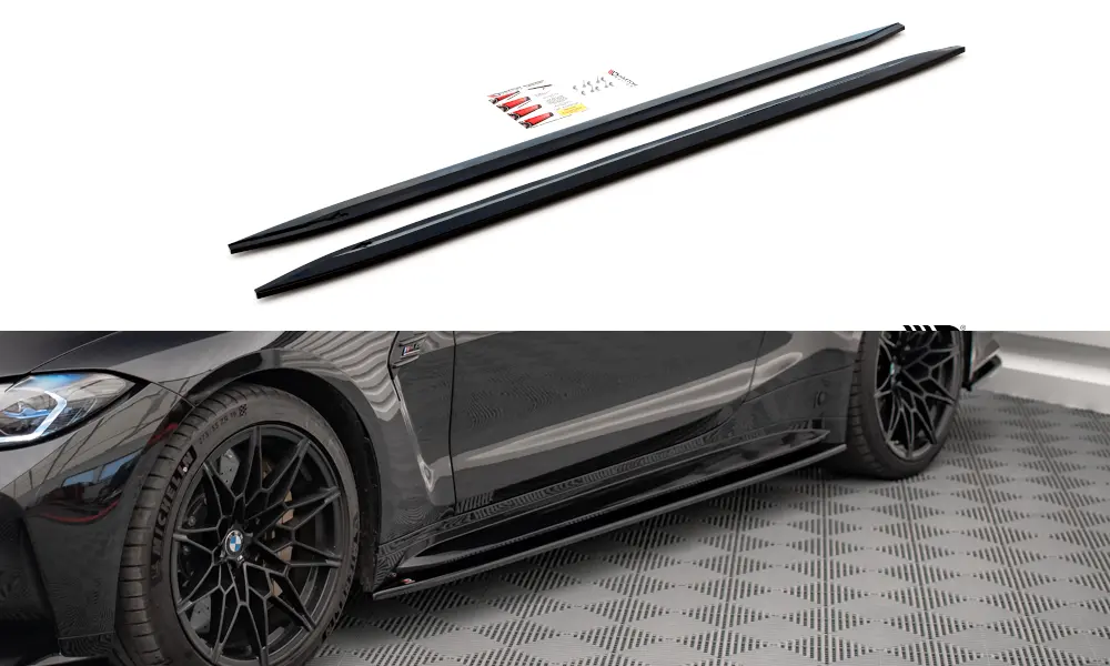SIDESKJØRT V.2 BMW M4 (G82) 2021-> – bilde 2