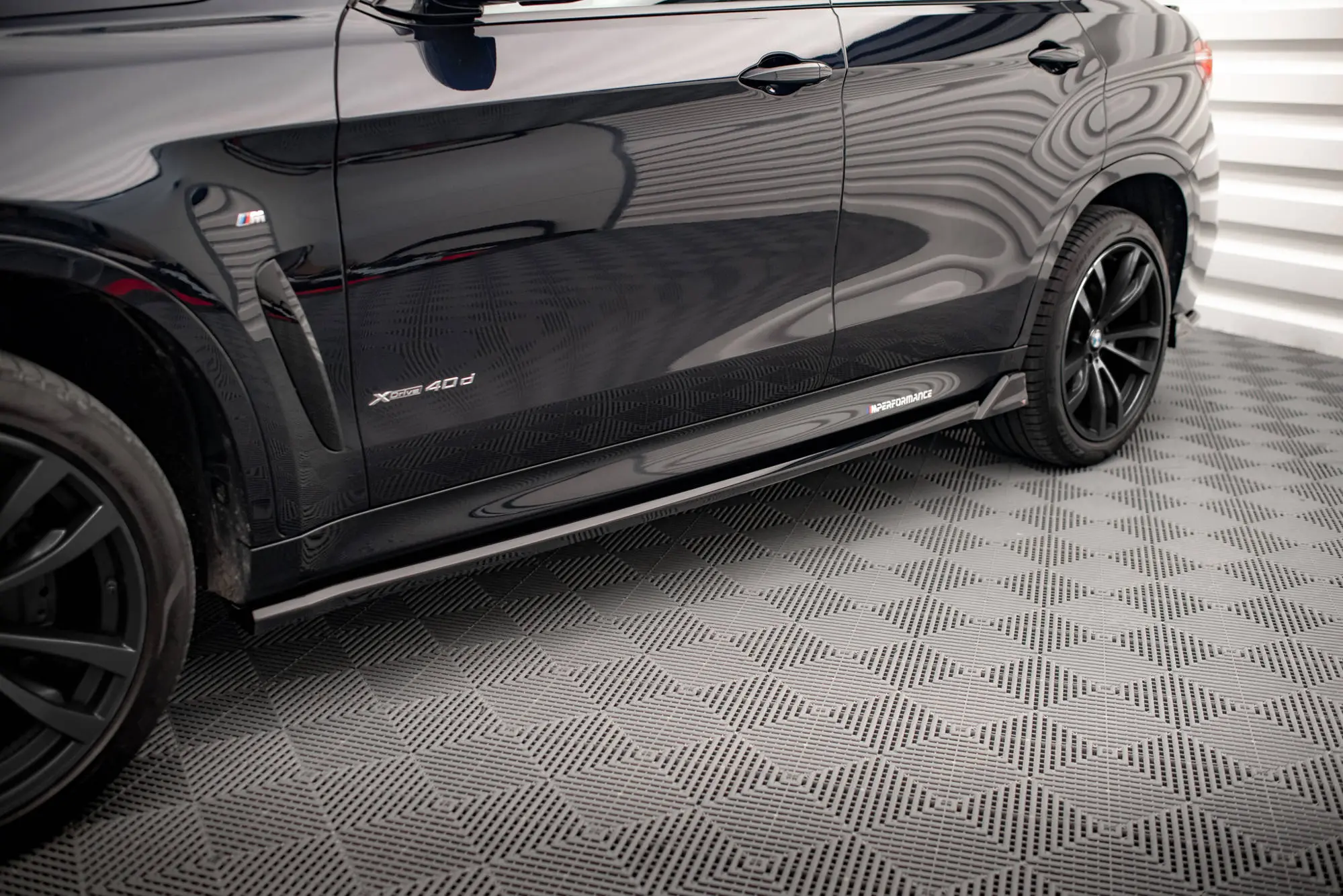 SIDESKJØRT V.2 BMW X6 (F16) M-Pack 2014 - 2019 – bilde 2