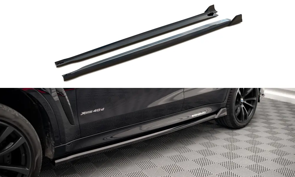 SIDESKJØRT V.2 BMW X6 (F16) M-Pack 2014 - 2019 – bilde 3