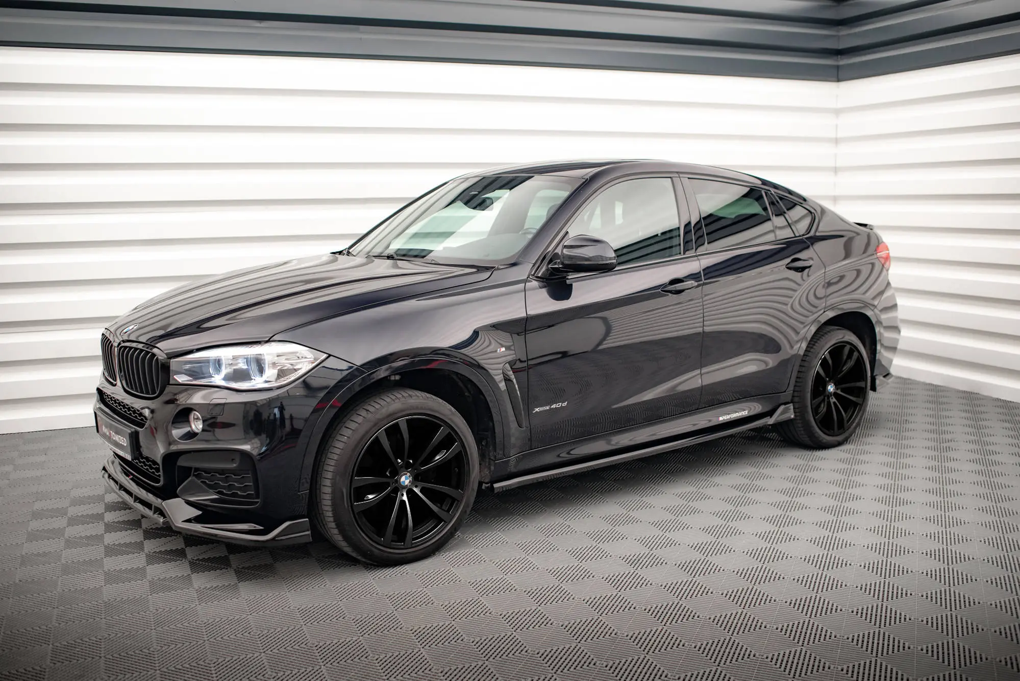 SIDESKJØRT V.2 BMW X6 (F16) M-Pack 2014 - 2019 – bilde 4