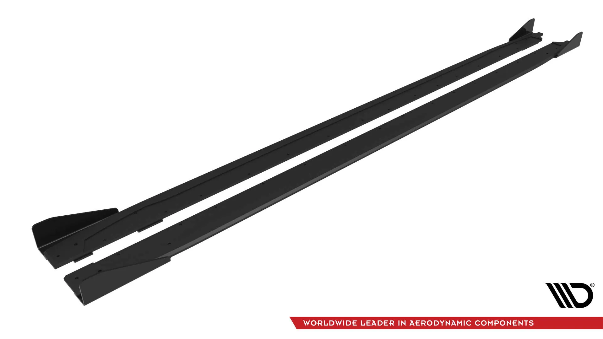 Sideskjørt V.2 + Flopper Audi (A3 S-Line/S3) 8Y Facelift 2024 -> | Street Pro Black Edition – bilde 4
