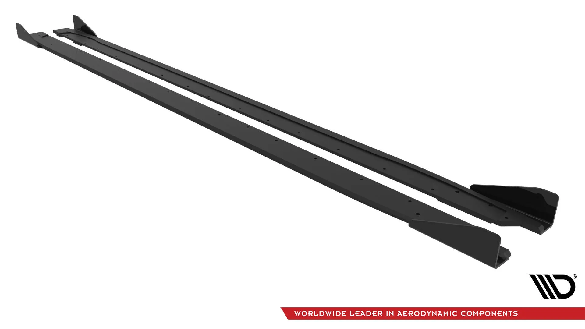 Sideskjørt V.2 + Flopper Audi (A3 S-Line/S3) 8Y Facelift 2024 -> | Street Pro Black Edition – bilde 5