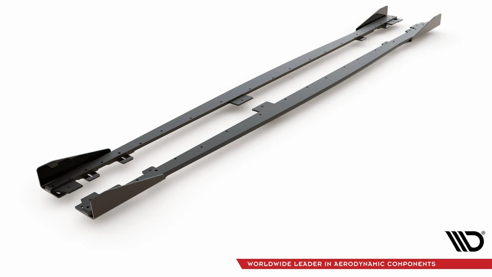 Sideskjørt V.2 + Flopper V.2 BMW 1 (F20) 2011 - 2019 | Street Pro Black Edition – bilde 5