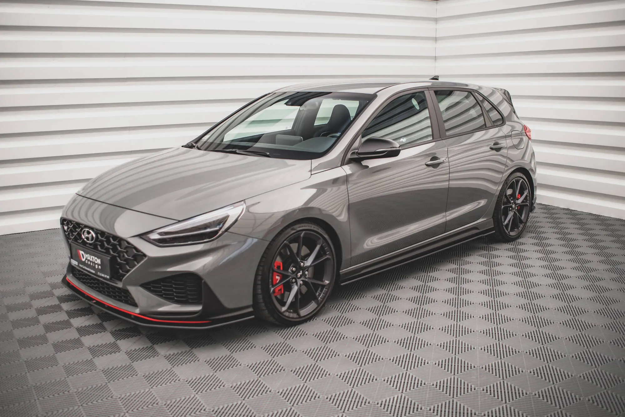 Sideskjørt V.2 Hyundai I30 N III Facelift 2020 -> | Street Pro Black Edition