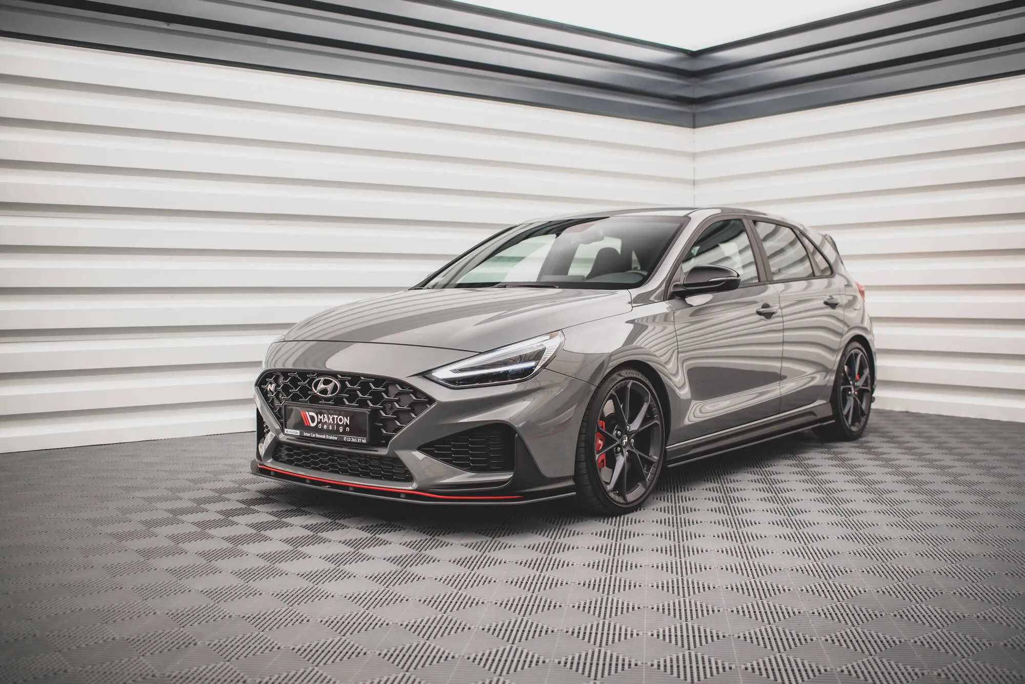 Sideskjørt V.2 Hyundai I30 N III Facelift 2020 -> | Street Pro Black Edition – bilde 3