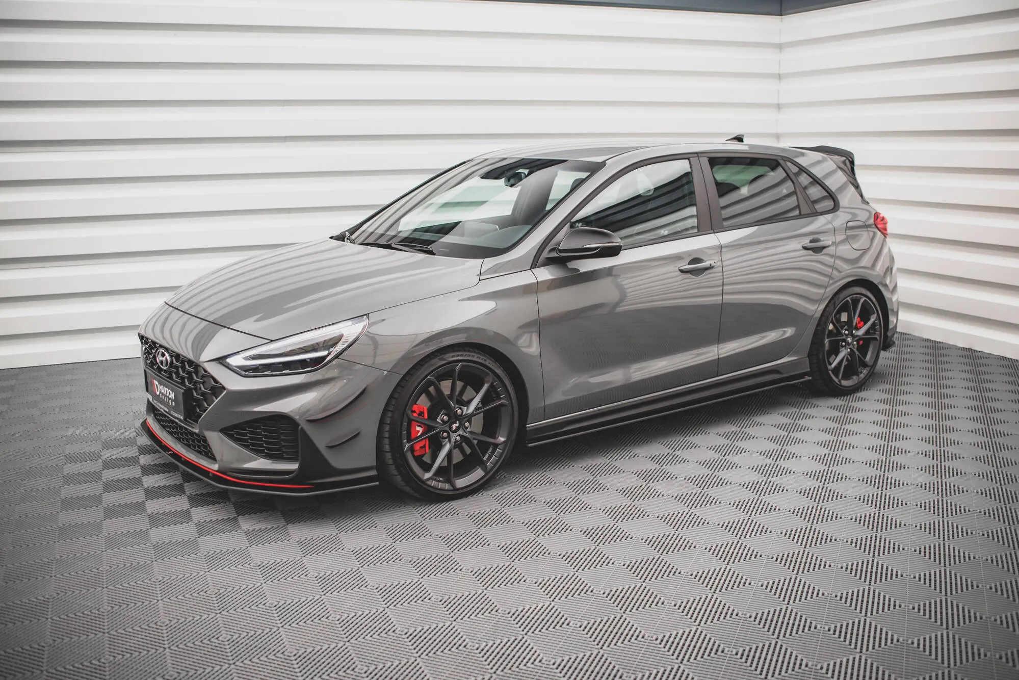 Sideskjørt V.2 Hyundai I30 N III Facelift 2020 -> | Street Pro Black Edition – bilde 4