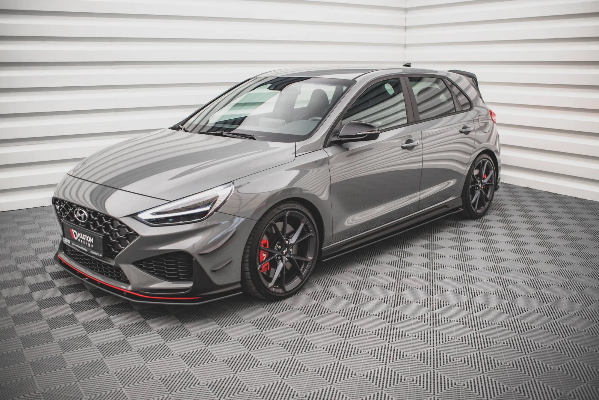 Sideskjørt V.2 Hyundai I30 N III Facelift 2020 -> | Street Pro Black Edition – bilde 5