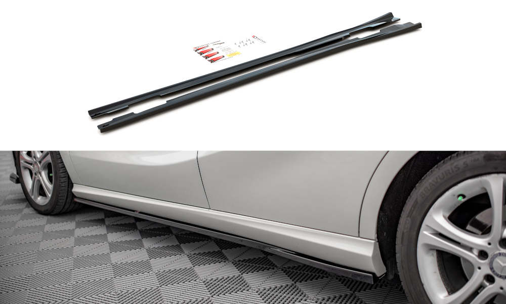 SIDESKJØRT V.2 MERCEDES-BENZ A (W176) 2012-2015 – bilde 2