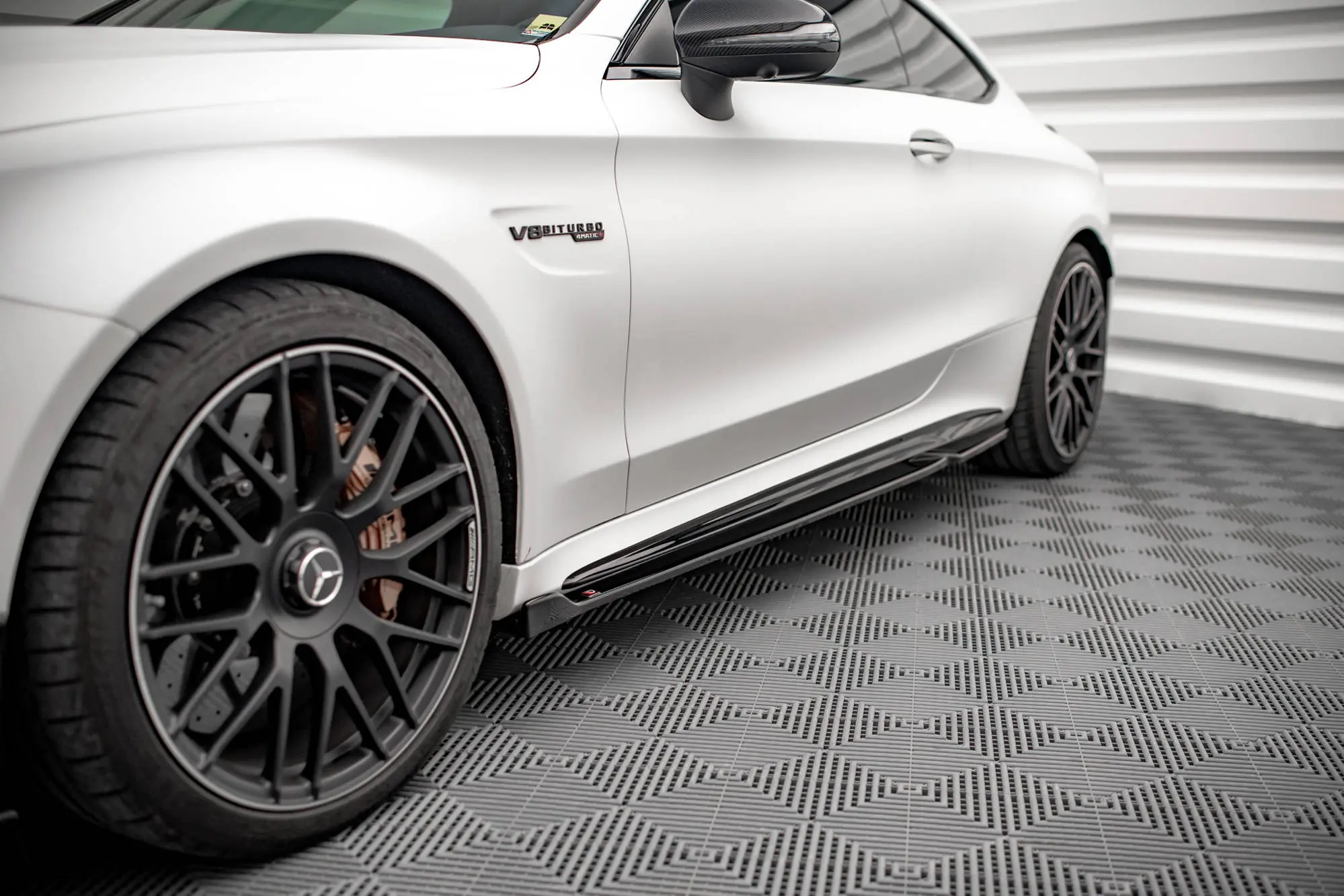 SIDESKJØRT V.2 MERCEDES-BENZ C63 AMG Coupe  (C205) 2018-2021