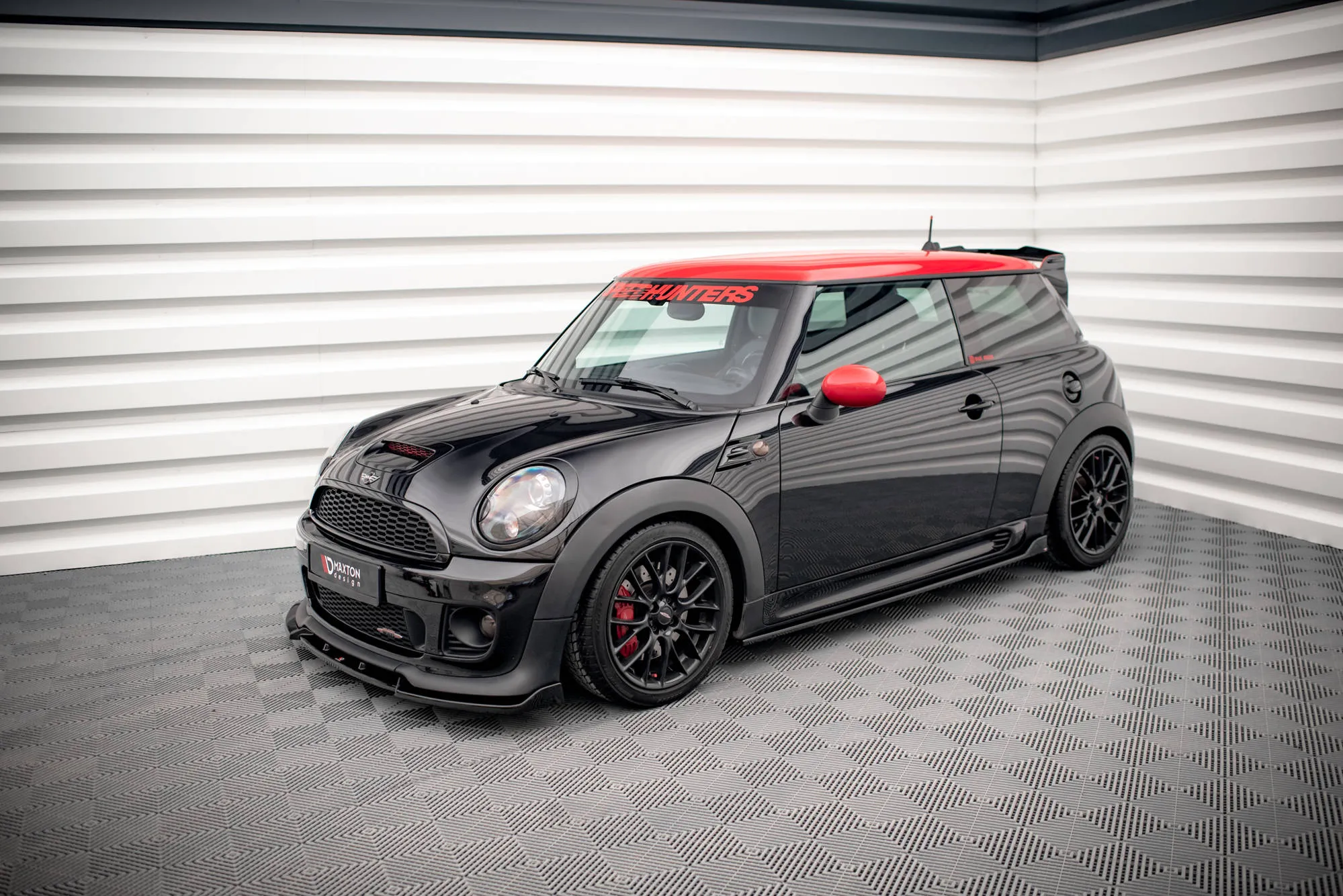 Sideskjørt V.2 Mini Cooper II R56 (John Cooper Works) 2006-2010 | Glossy Black Edition – bilde 3