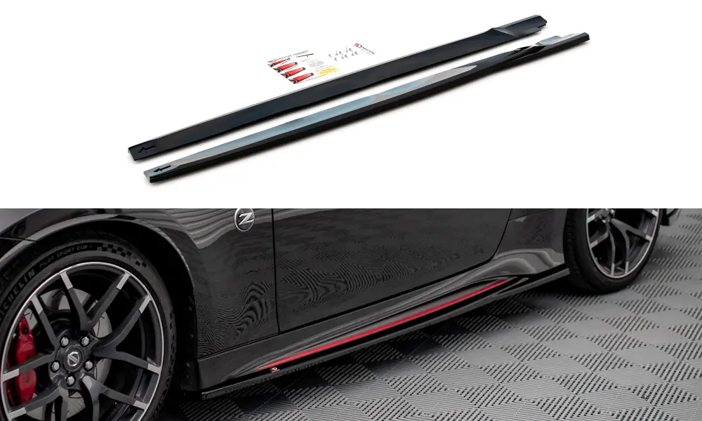 SIDESKJØRT V.2 NISSAN 370Z NISMO (FACELIFT) 2014-2020 – bilde 3