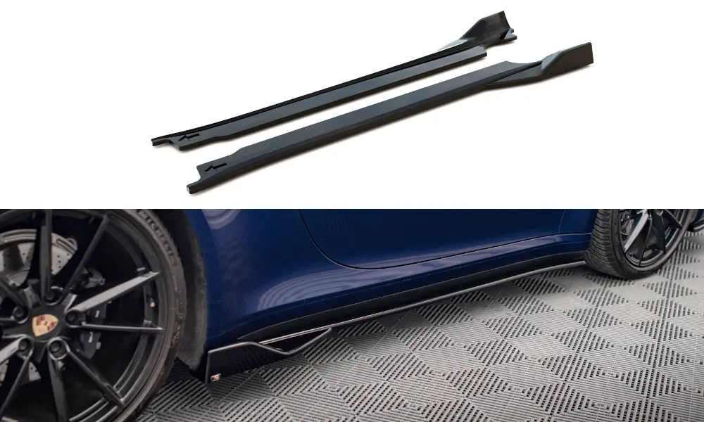 SIDESKJØRT V.2 PORSCHE 911 Carrera Aero / Carrera S Aero (992) 2019-> – bilde 2