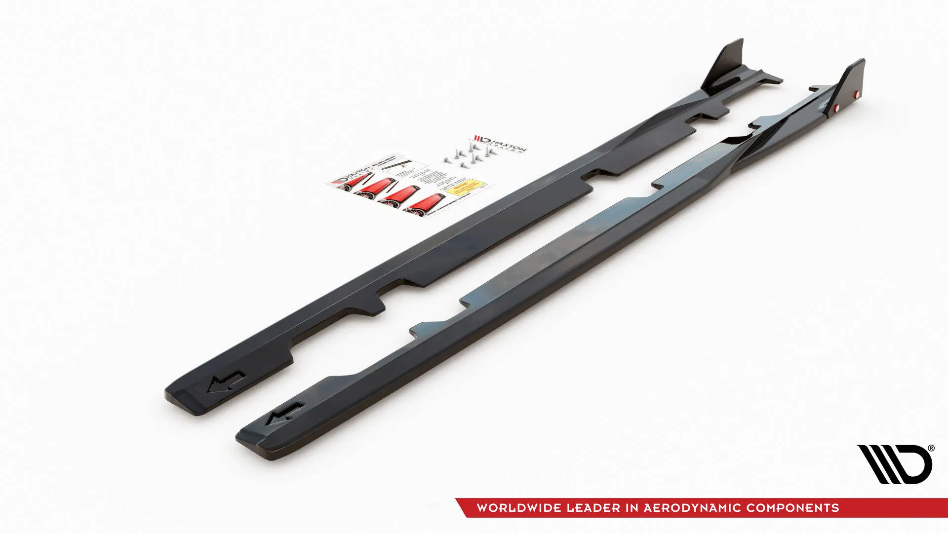 SIDESKJØRT V.2 + SIDESPLITTERS Ford Fiesta Mk7 ST / ST-Line 2016 - 2023 – bilde 5