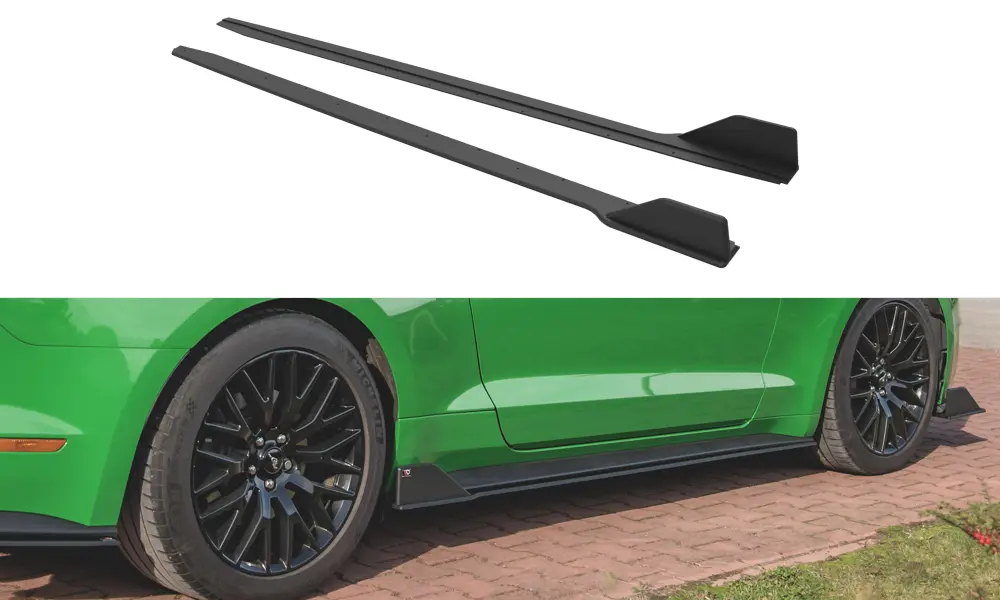 SIDESKJØRT V.2 Street Pro FORD Mustang VI GT 2017 - 2023 – bilde 2