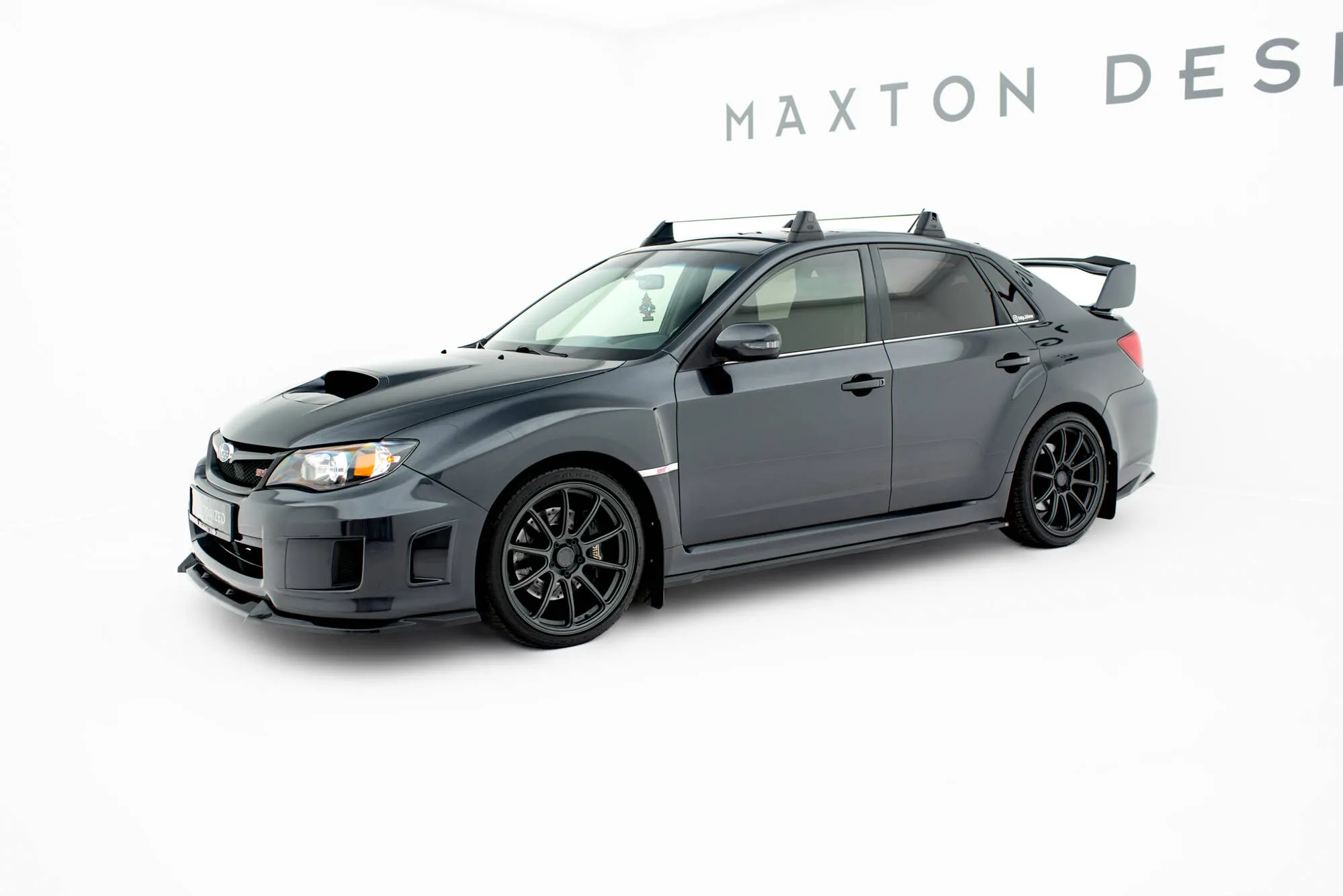 Sideskjørt V.2 Subaru Impreza III WRX STI 2011-2014 | Glossy Black Edition – bilde 2