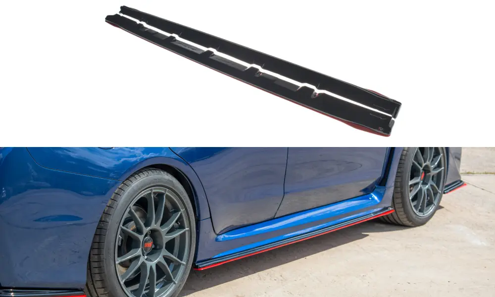 SIDESKJØRT V.2 Subaru WRX STI 2014-> – bilde 3