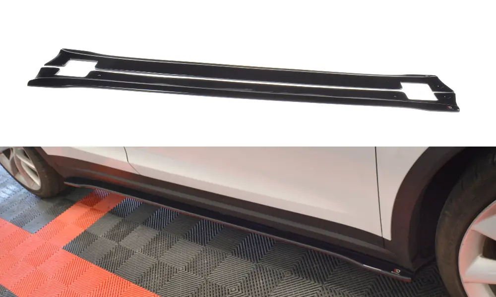 Sideskjørt V.2 Tesla Model X 2015 - 2021