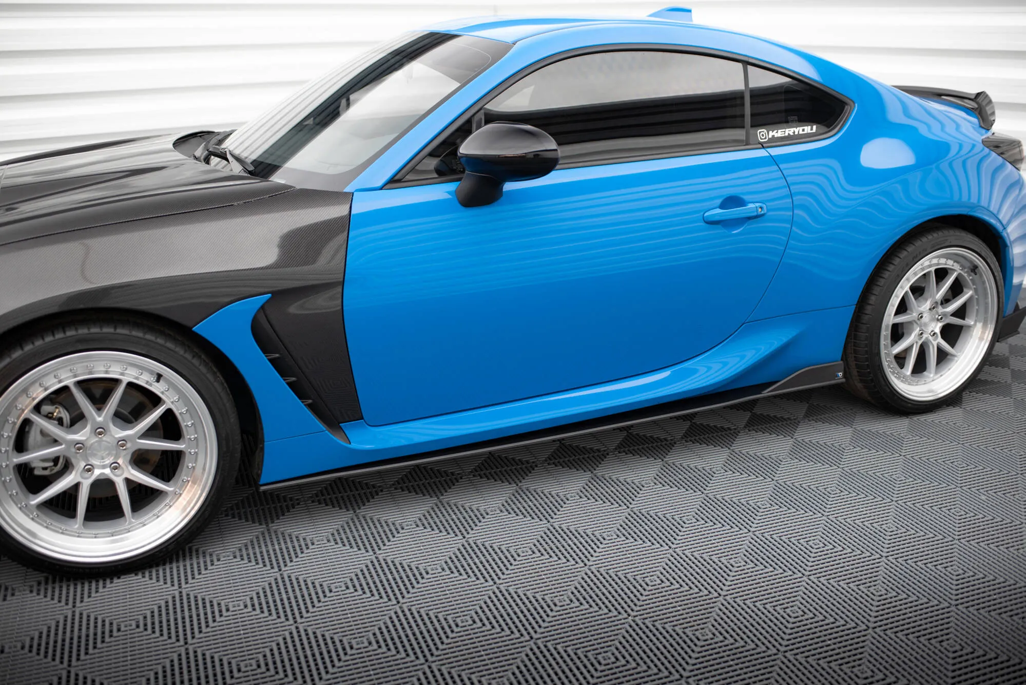 Sideskjørt V.2 Toyota GR86 2021 - > | Street Pro Black Edition