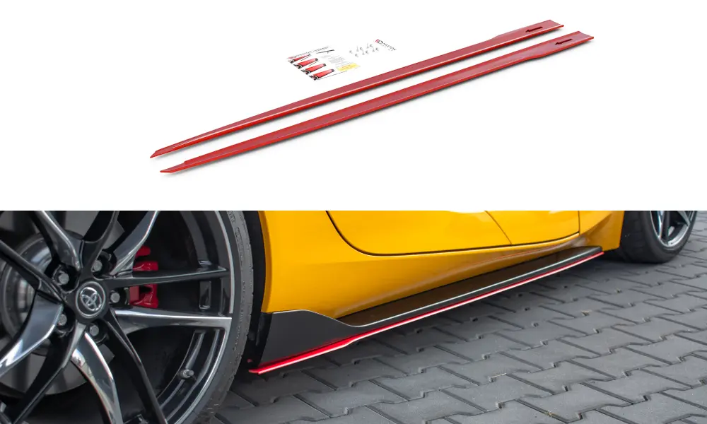 SIDESKJØRT V.2 TOYOTA SUPRA V 2019-> – bilde 2