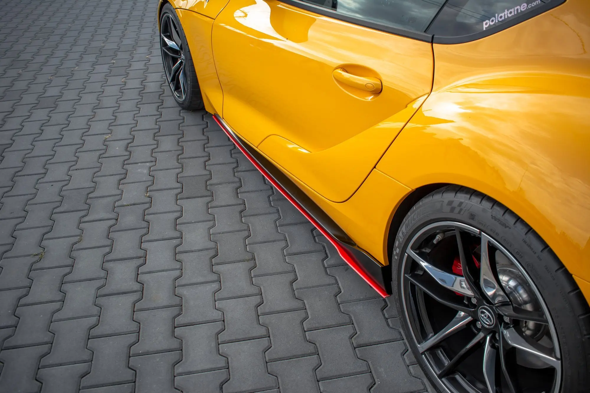 SIDESKJØRT V.2 TOYOTA SUPRA V 2019-> – bilde 4