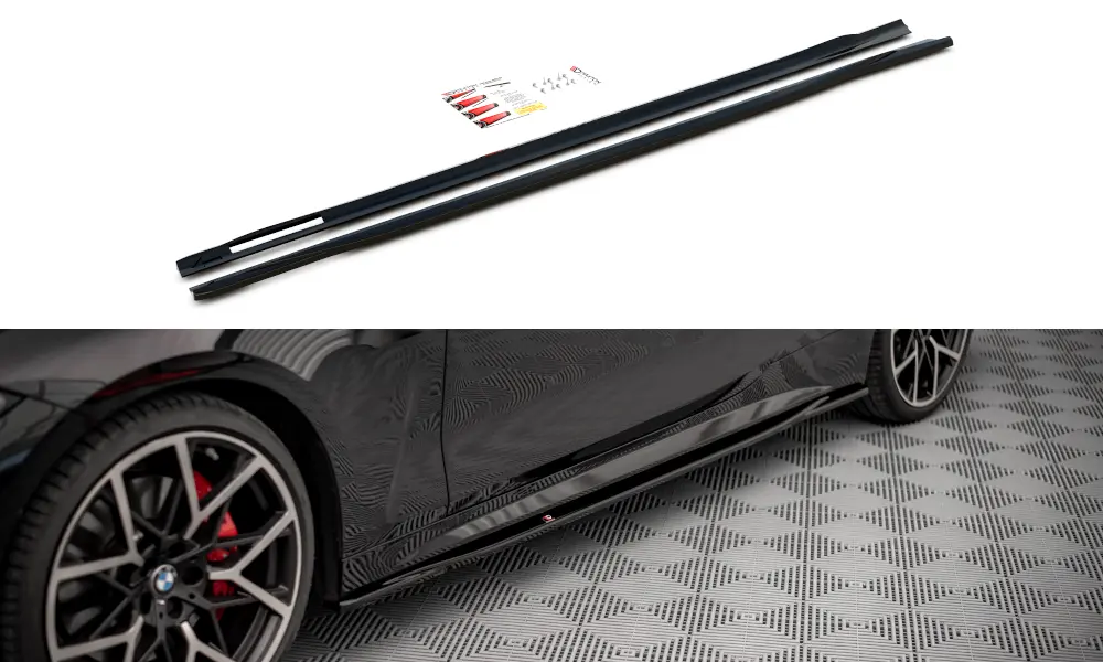 SIDESKJØRT V.3 BMW 4 (G22) M-Pack 2020-> – bilde 2