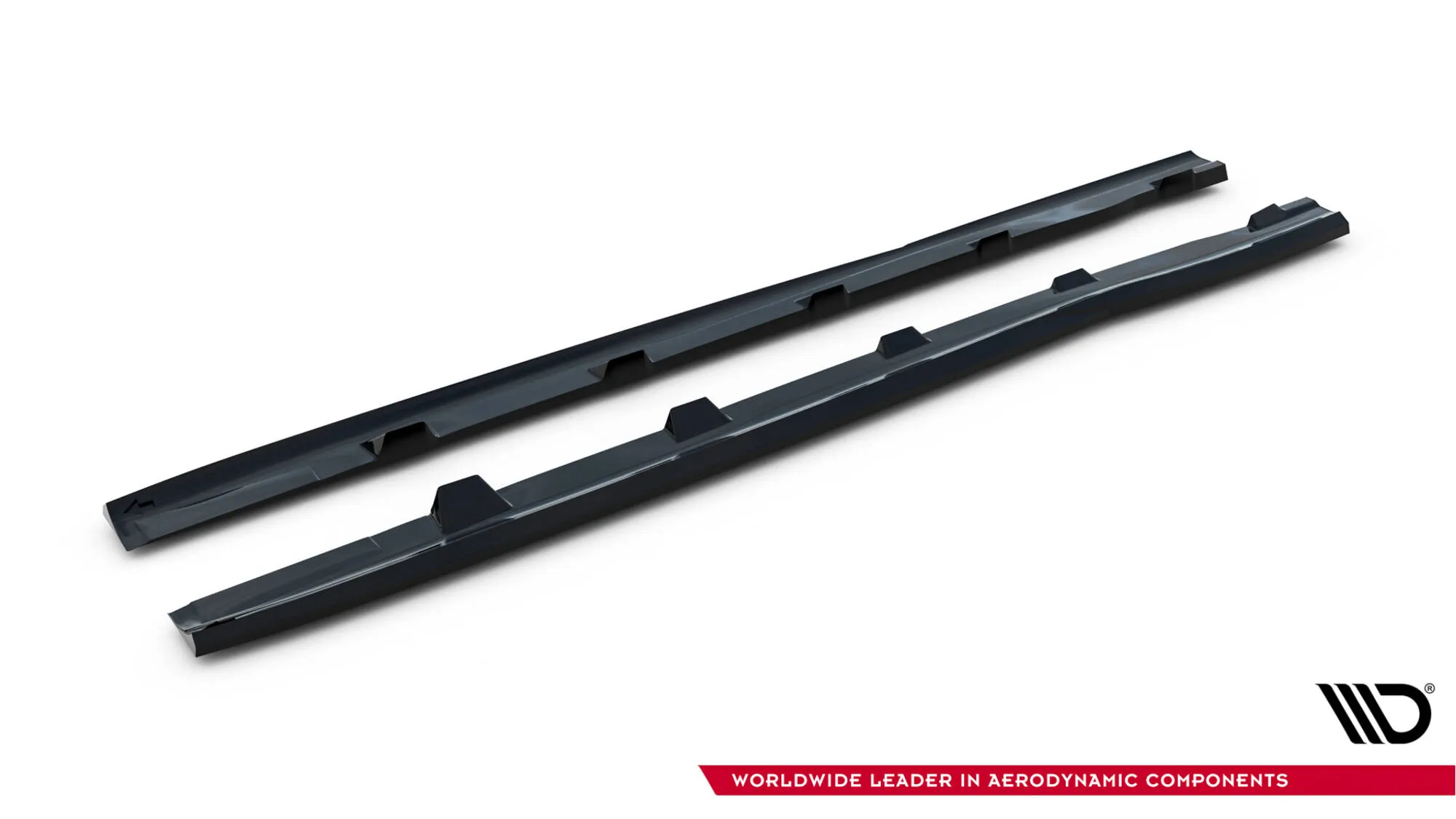 Sideskjørt V.3 Ford Focus ST (Mk3 Facelift) 2014-2019 | Glossy Black Edition – bilde 4