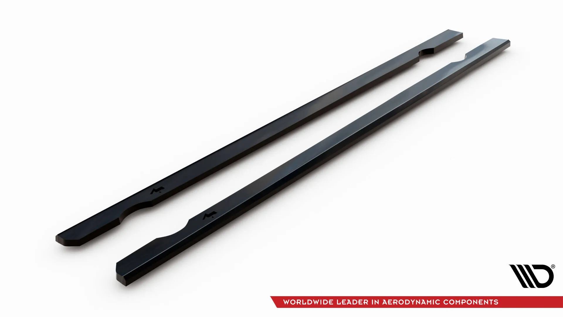 Sideskjørt V.3 V.1 VW Golf MK7 R / R-line 2013-2016 | Glossy Black Edition – bilde 4