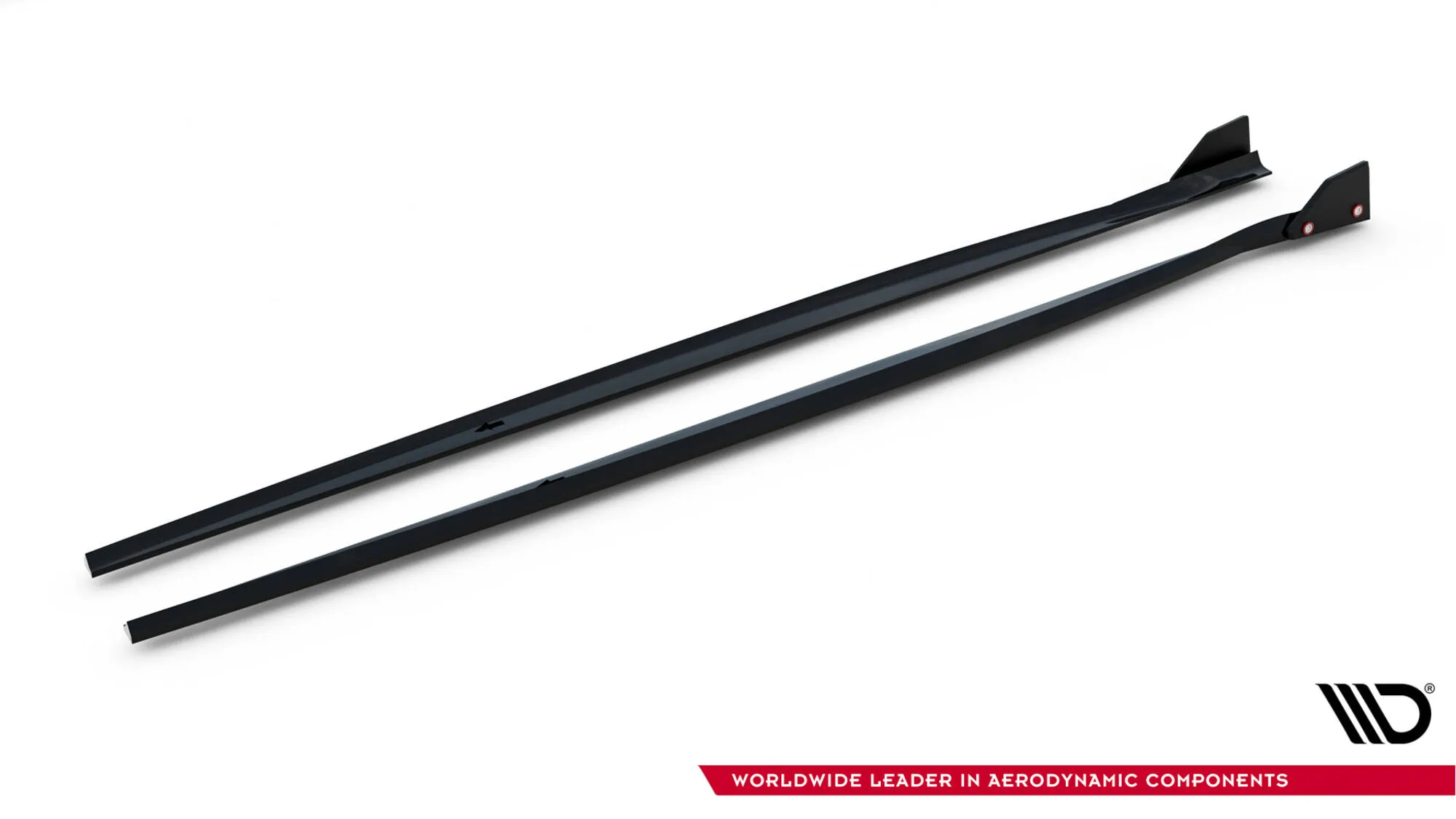 Sideskjørt V.4 + Flopper BMW 1 (F20) M Pack LCI 2015 - 2019 / BMW M140i facelift 2017 - 2019 | Glossy Black Edition – bilde 4