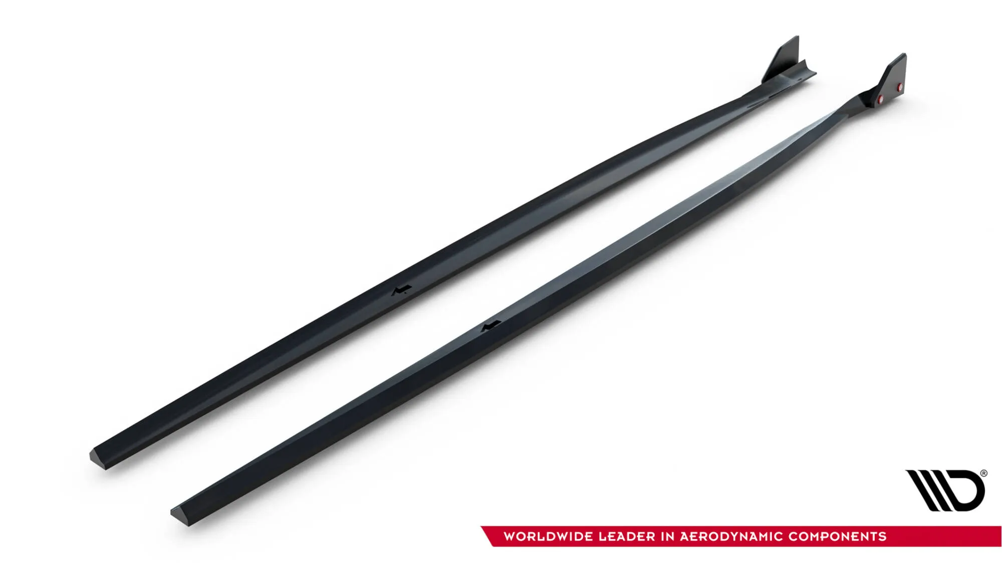 Sideskjørt V.4 + Flopper BMW 1 (F20) M Pack LCI 2015 - 2019 / BMW M140i facelift 2017 - 2019 | Glossy Black Edition – bilde 5