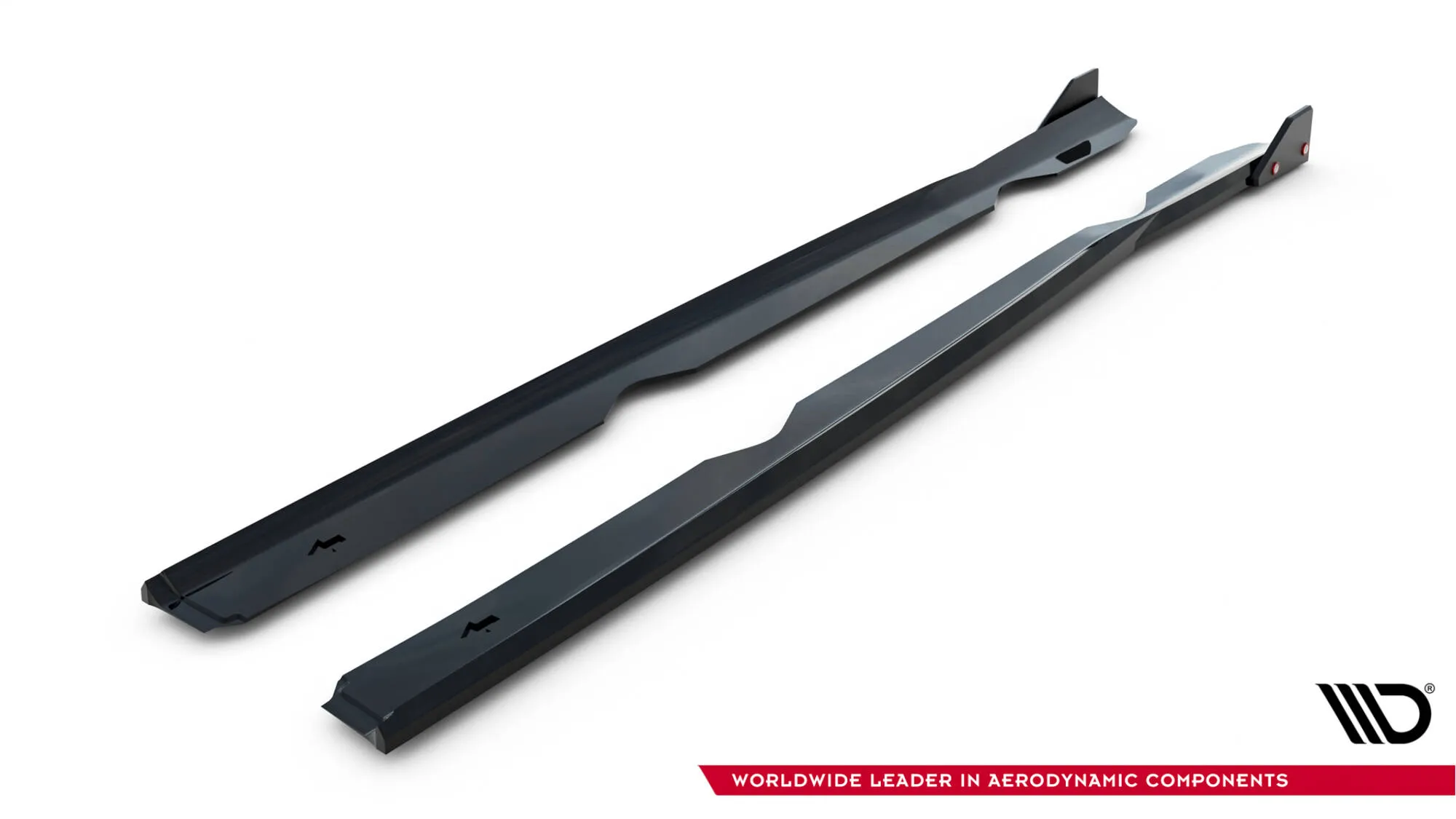 Sideskjørt V.4 + Flopper Ford Fiesta (Mk7 Facelift) 2021-2023 | Glossy Black Edition – bilde 5