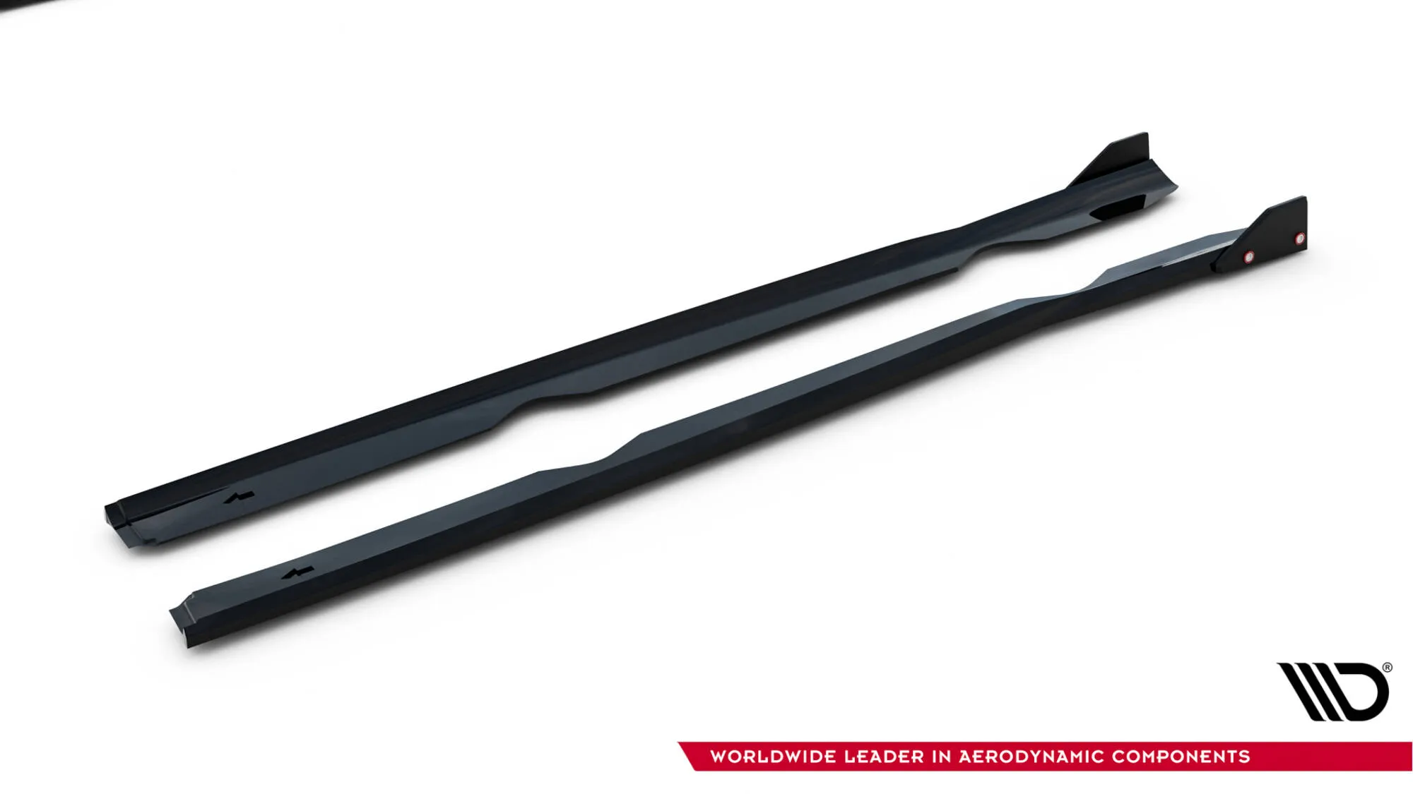 Sideskjørt V.4 + Flopper Ford Fiesta (Mk7 Facelift) 2021-2023 | Glossy Black Edition – bilde 6