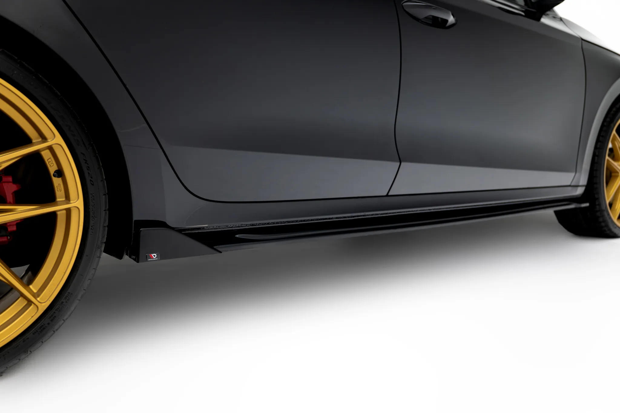 Sideskjørt V.4 Skoda Octavia RS IV Facelift | Glossy Black Edition – bilde 3