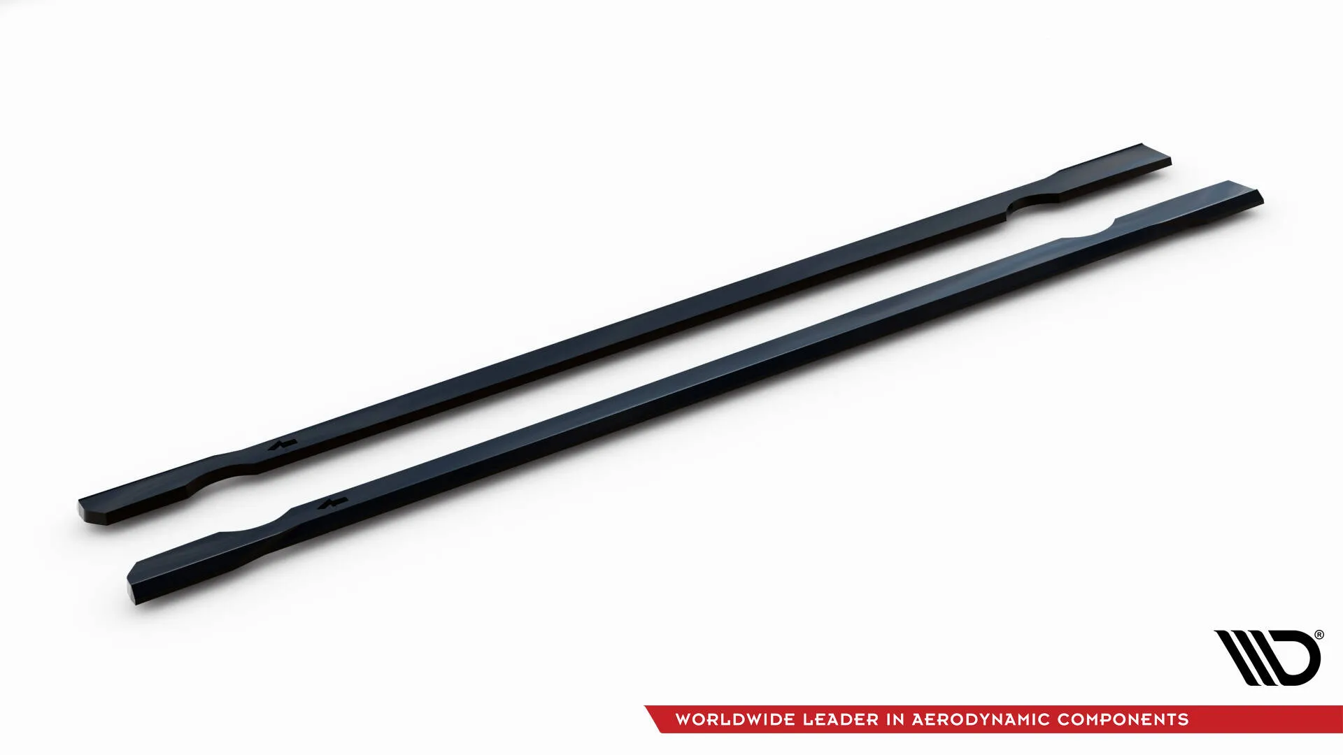 Sideskjørt V.4 V.1 VW Golf MK7 R / R-line 2013-2016 | Glossy Black Edition – bilde 5