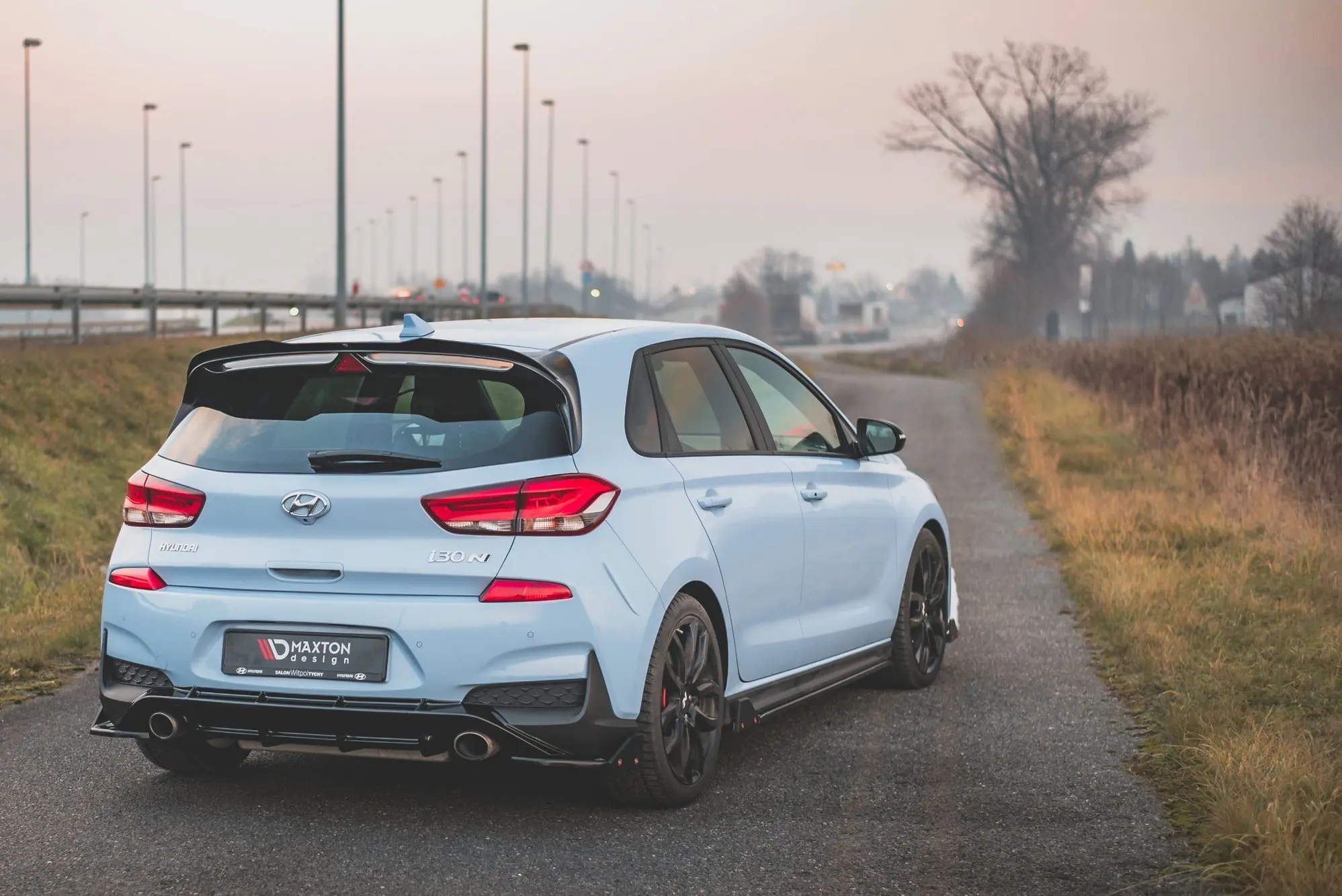 SIDESKJØRT V.5 + SIDESPLITTERS HYUNDAI i30 N 2017-> – bilde 4
