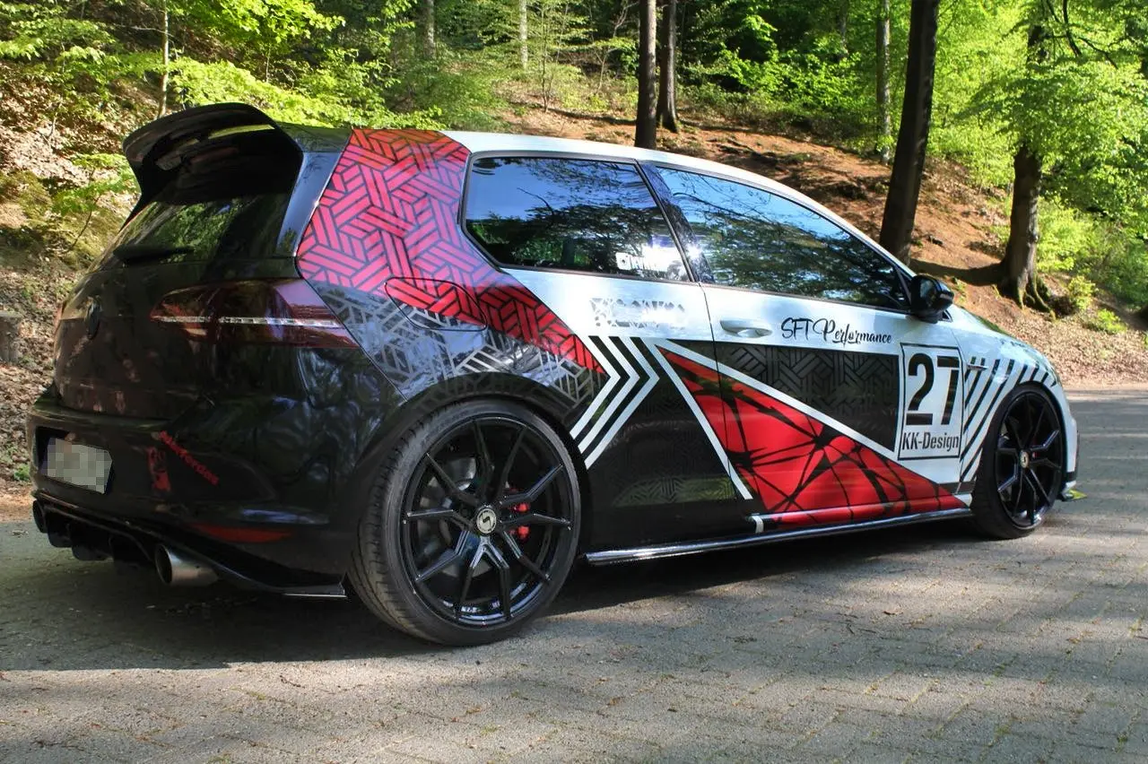 SIDESKJØRT VW GOLF 7 GTI CLUBSPORT 2016-2017 – bilde 2