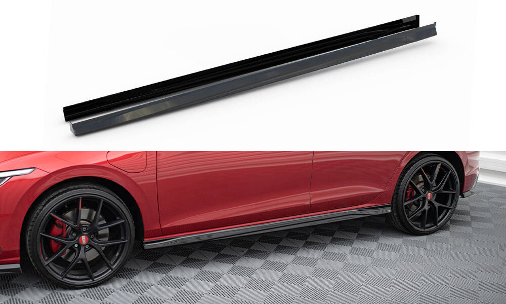 Sideskjørt VW Golf 8 GTI / GTE / GTI CLUBSPORT / R-LINE 2019 -> │ V.3 Edition