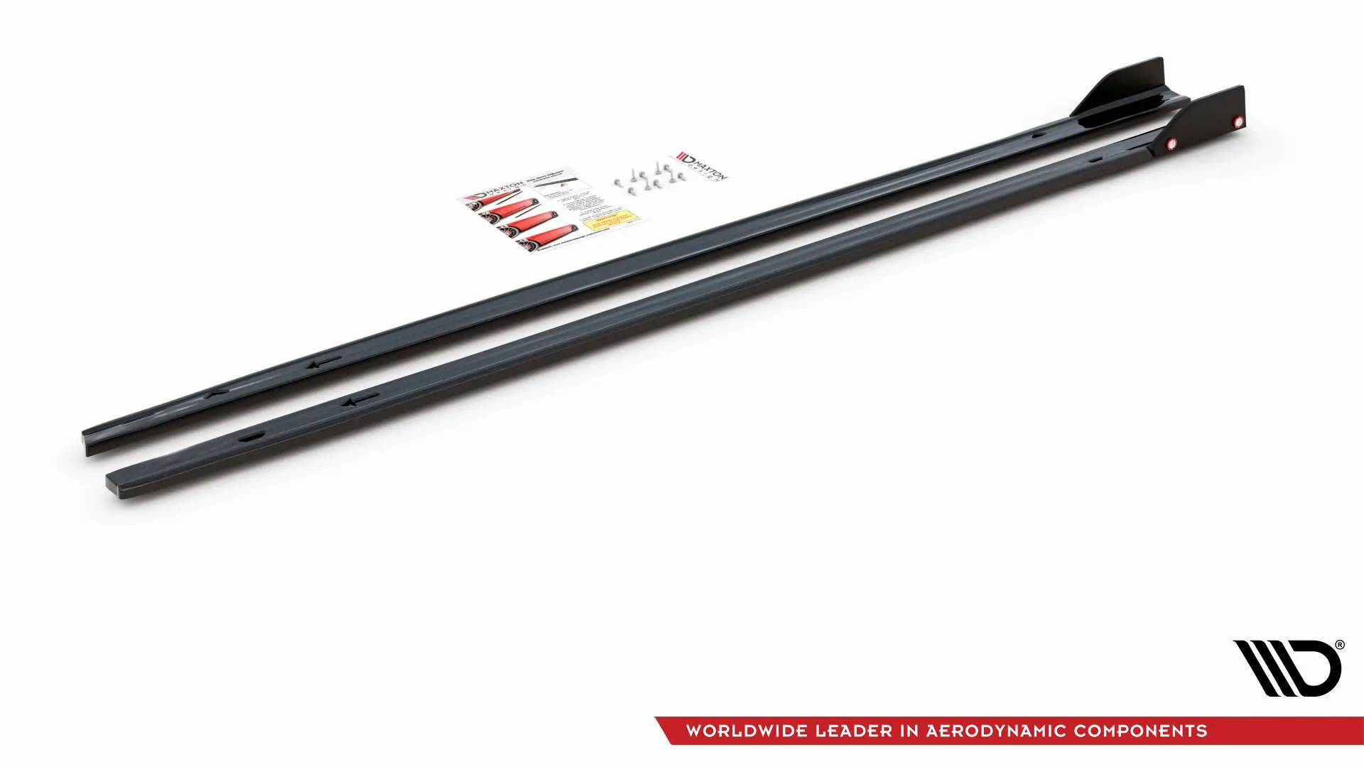 Sideskjørt VW Golf 8 GTI / GTE / GTI CLUBSPORT / R-LINE 2020-> │ V.2 Edition med sidesplitter – bilde 10