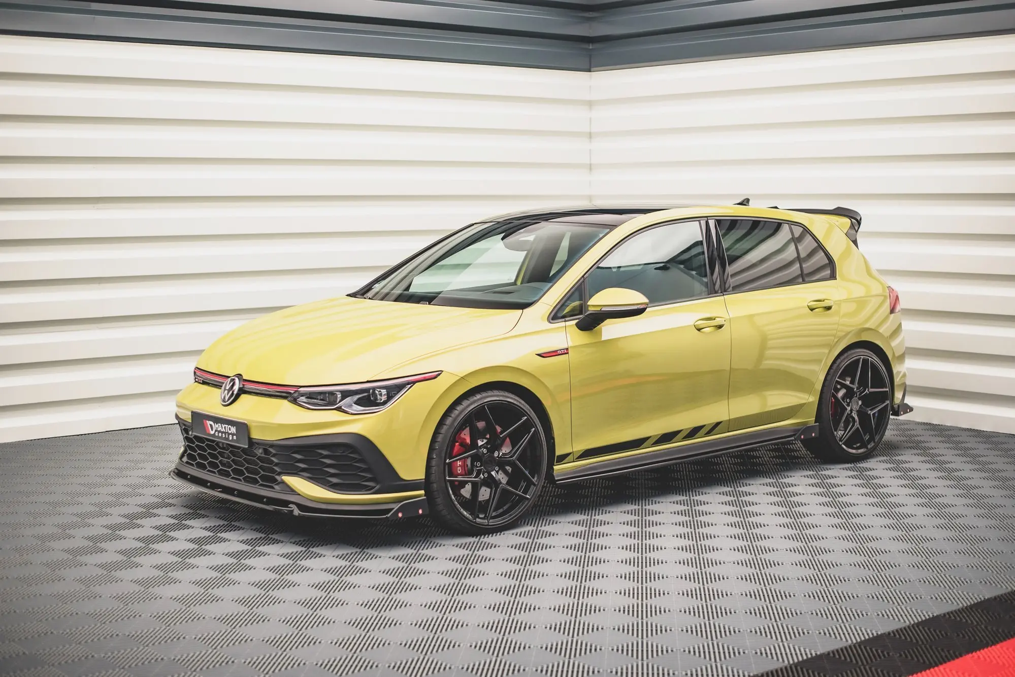 Sideskjørt VW Golf 8 GTI / GTE / GTI CLUBSPORT / R-LINE 2020-> │ V.2 Edition med sidesplitter – bilde 9