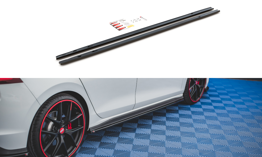SIDESKJØRT VW GOLF 8 GTI / GTI CLUBSPORT / R-LINE 2020-> – bilde 2
