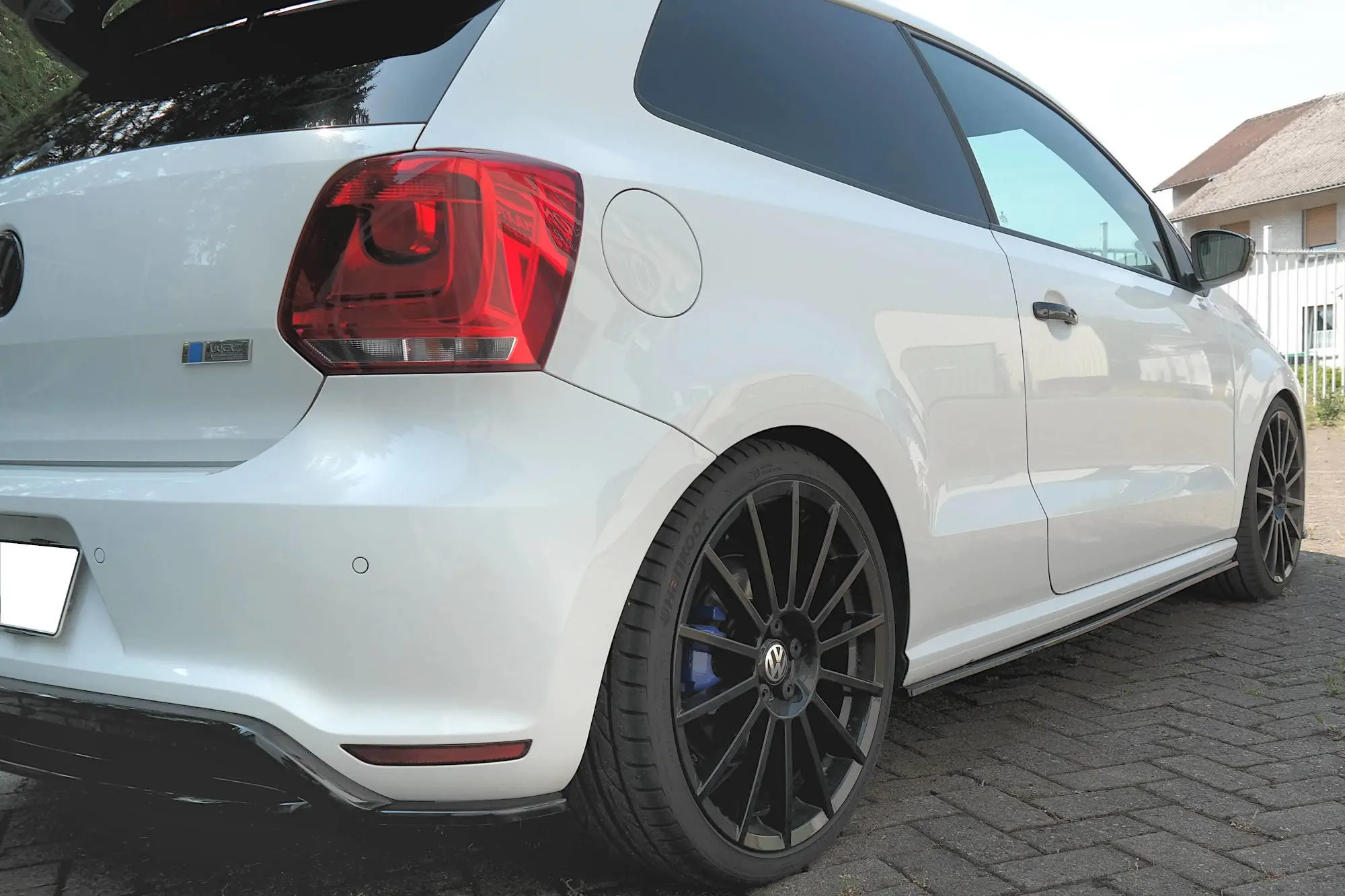 SIDESKJØRT VW POLO mk5 R WRC 2013 – bilde 2