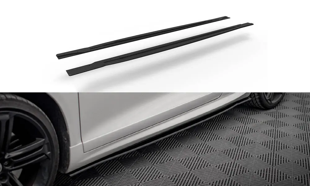 Sideskjørt VW Scirocco R mk3 2008 - 2014 | Street Pro Black Edition – bilde 3